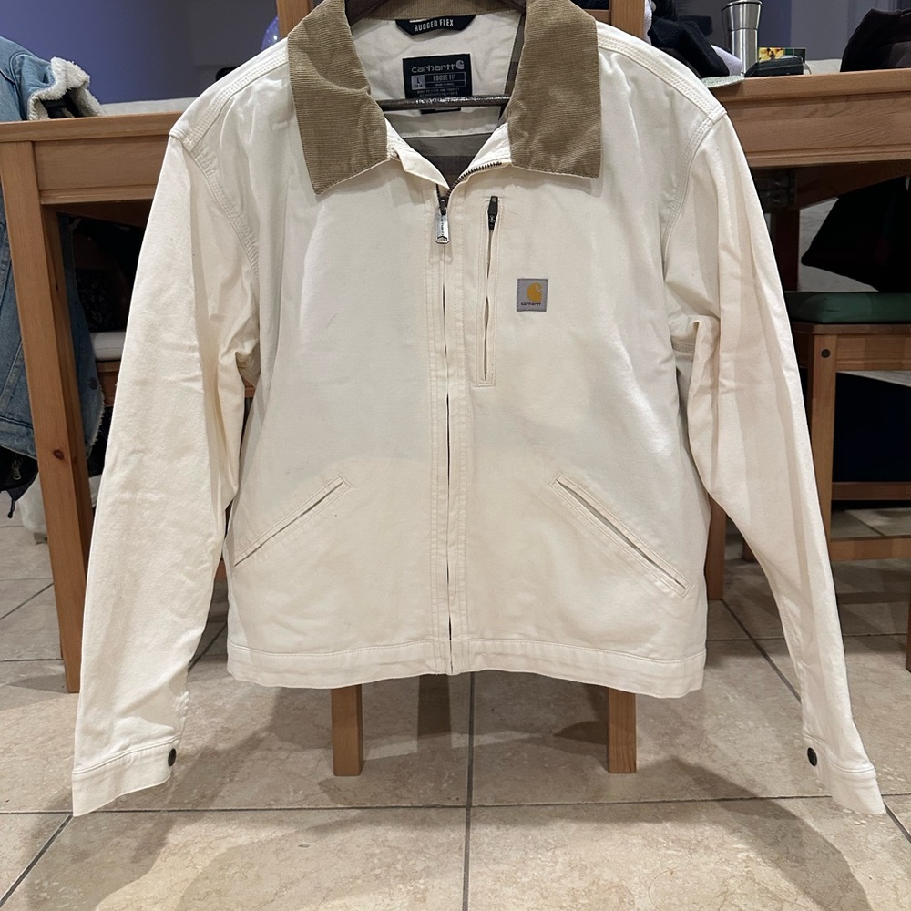 Carhartt Women’s Crawford Detroit Jacket with Brown Collar